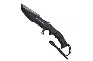 Image of Fox Outdoor Shadow OPS Tactical Knife, Black, 15-30