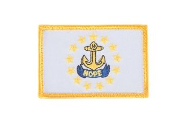 Image of Fox Outdoor States Patches, Rhode Island, 84P-639