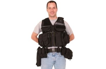 Image of Fox Outdoor Strike Force 1 Tactical Vest, Black 099598652296