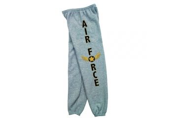 Image of Fox Outdoor Sweatpants, Air Force Wings - Grey, Large, 64-787 L