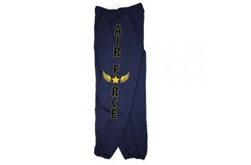 Image of Fox Outdoor Sweatpants, Air Force Wings - Navy, Large, 64-788 L