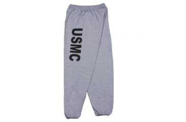 Image of Fox Outdoor Sweatpants, USMC - Grey, Medium, 64-761 M