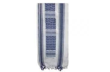 Image of Fox Outdoor Tactical Shemagh, Navy and White 099598791056