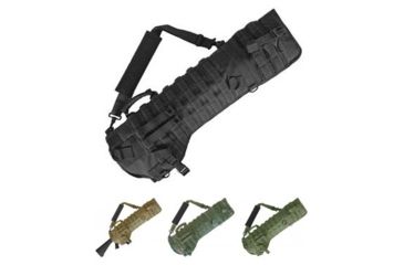 Image of Fox Outdoor Tactical Assault Rifle Scabbard, Black, Coyote, Digital Woodland, Olive Drab