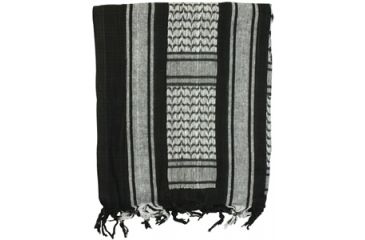Image of Fox Outdoor Tactical Shemagh, Black and White 099598791117