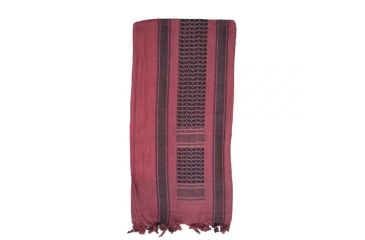 Image of Fox Outdoor Tactical Shemagh, Red and Black 099598791278
