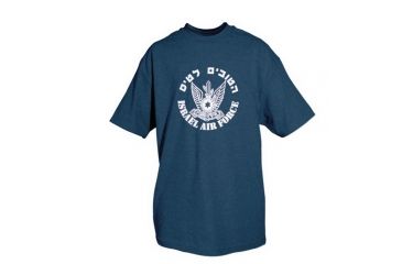 Image of Fox Outdoor Themed One-Sided Imprinted T-Shirts, Israeli Air Force / Navy, Large, 63-5535 L