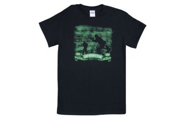 Image of Fox Outdoor Themed One-Sided Imprinted T-Shirts, Live Without Fear / Black, Medium, 63-463 M