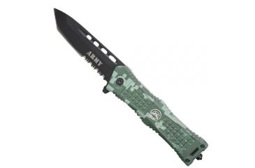 Image of Fox Outdoor Trigger Assisted Tanto Knife, ., 15-1530