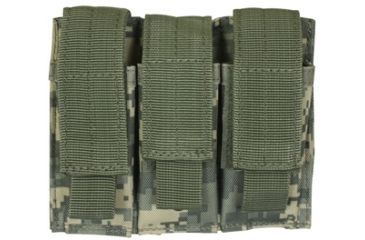 Image of Fox Outdoor Triple Pistol Mag Pouch, Army Digital 099598575373