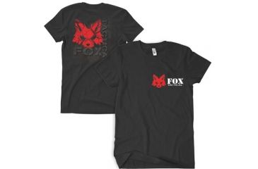 Image of Fox Outdoor Two-Sided Imprinted T-Shirt, Fox Tactical Vintage - Black, Large, 63-492 L