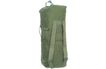 Image of Fox Outdoor Two Strap Duffel Bag, Olive Drab 099598403508