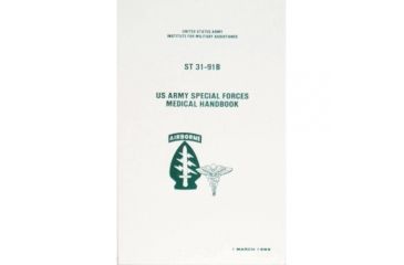 Image of Fox Outdoor US Army Special Forces Medical Handbook, Manual, 59-50