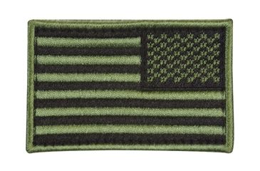 Image of Fox Outdoor USA Flag Patch, Foliage Green - Right Face 099598848774