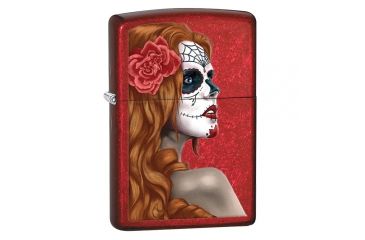 Image of Zippo Lighters, Catrina / Candy Apple Red, 86-28830