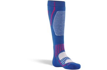 Image of Fox River Boreal Medium Weight Over-the-Calf Ski and Snowboard Sock - Kids, Electric Blue, Small, 137327