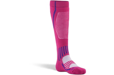 Image of Fox River Boreal Medium Weight Over-the-Calf Ski and Snowboard Sock - Kids, Fuchsia, Large, 166202