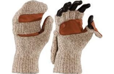 Image of Fox River Four Layer Glovemitt, Medium, Brown Tweed, Medium, 85% Wool, 15% Nyl Outer Shell, 1 Year Manufacturer Warranty, FOX-9366-6120-M