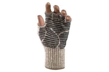 Image of Fox River Gripper Fingerless Glove, Small, Brown Tweed, FOX-9591-06120-S