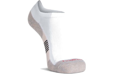 Image of Fox River Her Diabetic Plus Lightweight Ankle Sock - Womens, White/Grey, Medium, 175109