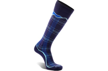 Image of Fox River Kicker Ultra-Lightweight Over-the-Calf Ski and Snowboard Sock - Womens, Navy, Medium, 139296