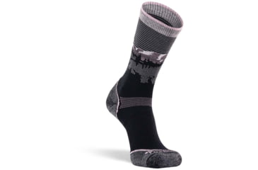 Image of Fox River Krakatoa Lightweight Crew Hiking Sock - Womens, Black, Large, 182781