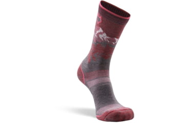 Image of Fox River Krakatoa Lightweight Crew Hiking Sock - Womens, Pink, Medium, 130147
