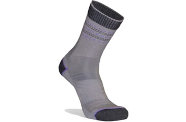 Image of Fox River Long Trail Lightweight Crew Hiking Sock - Womens, Grey, Large, 140551