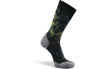 Image of Fox River Maquoketa Medium Weight Crew Hiking Sock - Mens, Black, Medium, 168383