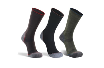 Fox River Calzini Sportivi Uomo Classic Wool Crew, Assorbimento Urti, Traspiranti, Comodi Per Attività Outdoor (Pacco Da 1