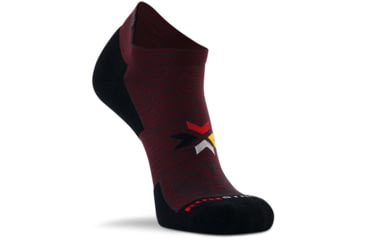 Image of Fox River Mesa Lightweight Ankle Running Sock - Mens, Cherry, Small, 101687
