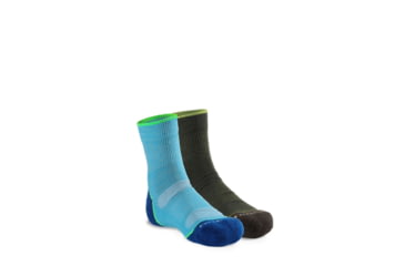 Image of Fox River Mills Kids Base Camp 2.0 Lightweight Crew Hiking Sock - 2 Pack, 134308
