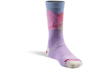 Image of Fox River Monkey Business Lightweight Crew Hiking Sock -Kids, Lavender, Medium, 170717
