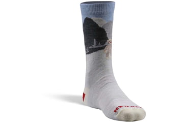 Image of Fox River Monkey Business Lightweight Crew Hiking Sock -Kids, Sterling, Small, 118266