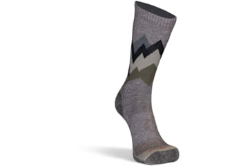 Image of Fox River Moving Mountains Lightweight Crew Hiking Sock - Mens, Brown/Heather, Extra Large, 184908
