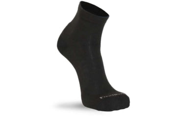 Image of Fox River Organic Cotton Medium Weight Quarter Crew Everyday Sock - Mens, Black, Extra Large, 109176