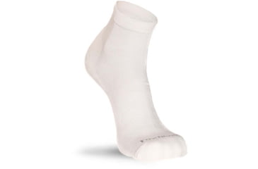 Image of Fox River Organic Cotton Medium Weight Quarter Crew Everyday Sock - Mens, White, Extra Large, 160102