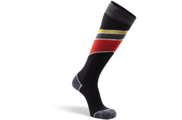 Image of Fox River Peakheat Bomber Ultra-Lightweight Over-the-Calf Ski and Snowboard Sock - Mens, Charcoal, Medium, 192676