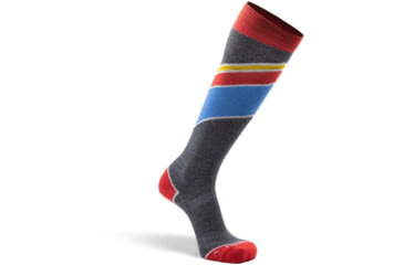 Image of Fox River Peakheat Bomber Ultra-Lightweight Over-the-Calf Ski and Snowboard Sock - Mens, Persimmon, Large, 190904