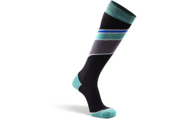 Image of Fox River Peakheat Bomber Ultra-Lightweight Over-the-Calf Ski and Snowboard Sock - Mens, Turquoise, Large, 196237