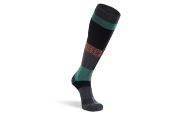 Image of Fox RiverR Socks Mens Peakheat Park Rat Lightweight Over-the-Calf Ski and Snowboard Sock, 144553