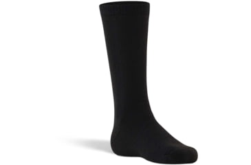 Image of Fox River Slalom Jr. Medium Weight Mid-Calf Boot Ski and Snowboard Sock - Kids, Black, Small, 101395