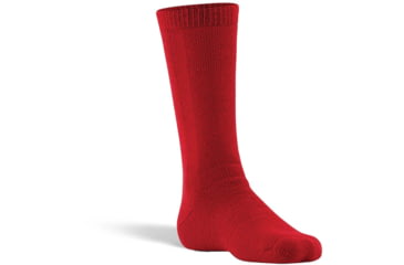 Image of Fox River Slalom Jr. Medium Weight Mid-Calf Boot Ski and Snowboard Sock - Kids, Red, Small, 124318