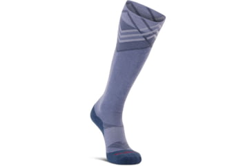 Image of Fox River Summit Lightweight Over-The-Calf Ski and Snowboard Sock - Womens, Green, Medium, 104563