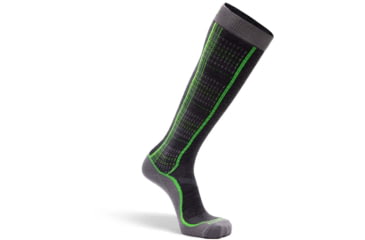 Image of Fox River Table Top Ultra-Lightweight Over-the-Calf Ski and Snowboard Sock - Mens, Charcoal, Medium, 199524