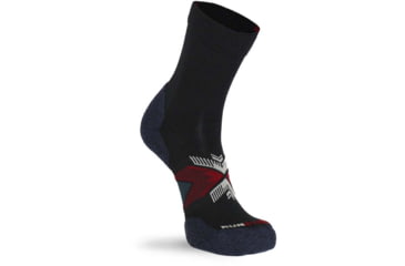 Image of Fox River Upland Medium Weight Crew Running Sock - Mens, Black, Medium, 188870