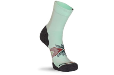Image of Fox River Upland Medium Weight Crew Running Sock - Mens, Green, Small, 103007