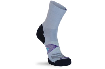 Image of Fox River Upland Medium Weight Crew Running Sock - Mens, Light Blue, Small, 113744