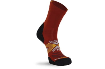 Image of Fox River Upland Medium Weight Crew Running Sock - Mens, Red, Large, 110442