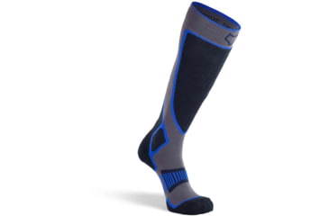 Image of Fox River Valdez 2.0 Lightweight Over-the-Calf Ski and Snowboard Sock - Mens, Electric Blue, Large, 113224